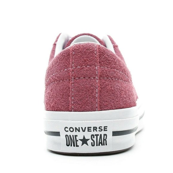 Converse One Star Ox Deep Bordeaux Dark Red Kids Casual Shoes 261790C - Picture 5 of 5